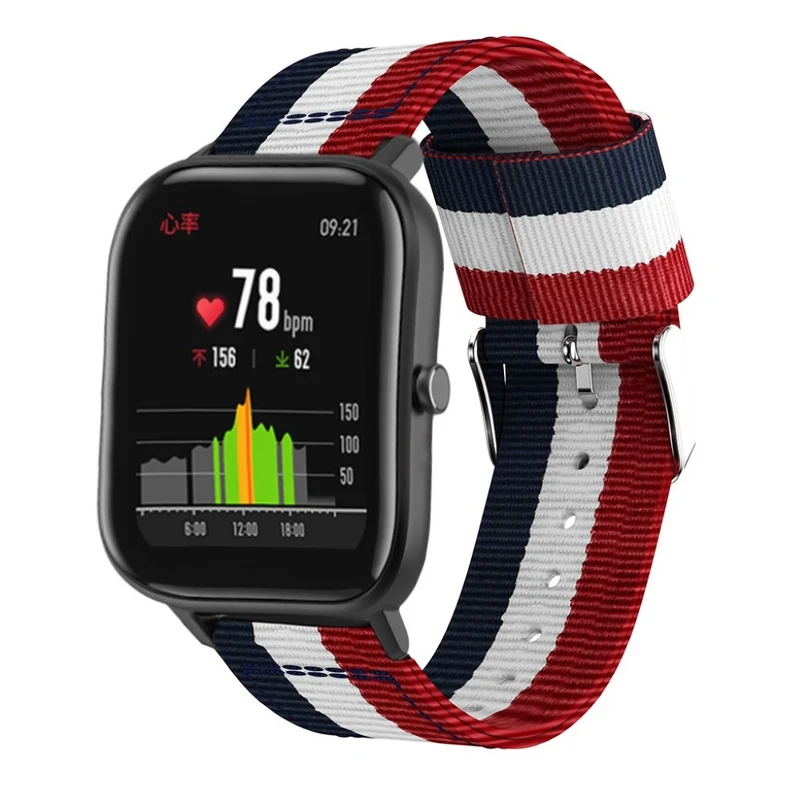 Absolut langlebig Amazfit GTS Textil / Nylon armband