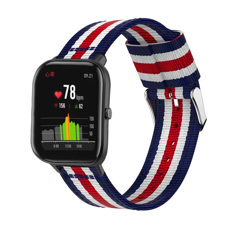 Absolut langlebig Amazfit GTS Textil / Nylon armband