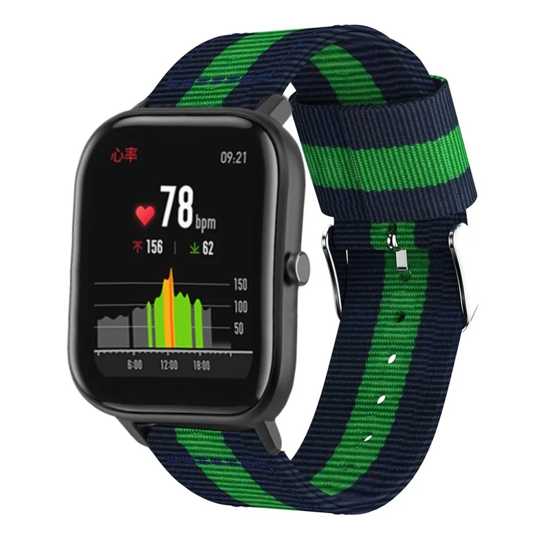 Absolut langlebig Amazfit GTS Textil / Nylon armband