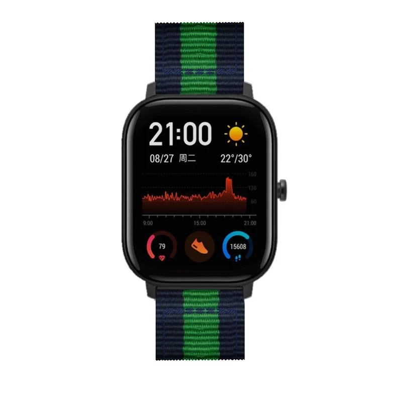 Absolut langlebig Amazfit GTS Textil / Nylon armband