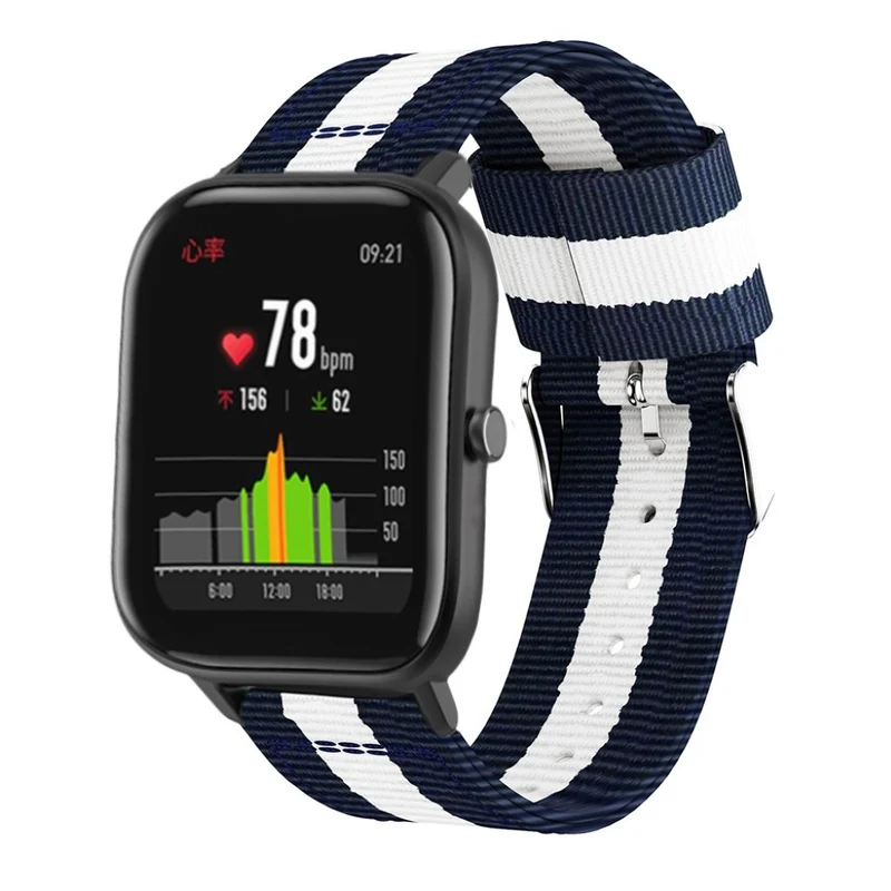 Absolut langlebig Amazfit GTS Textil / Nylon armband
