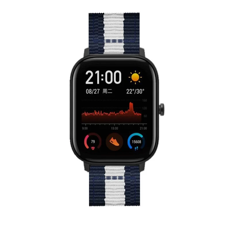 Absolut langlebig Amazfit GTS Textil / Nylon armband