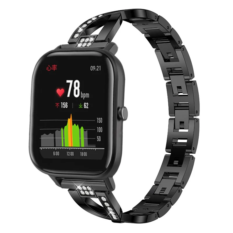 Supersauber Amazfit GTS Metall und Strass armband