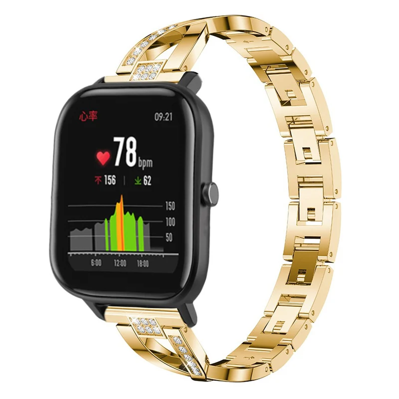 Supersauber Amazfit GTS Metall und Strass armband