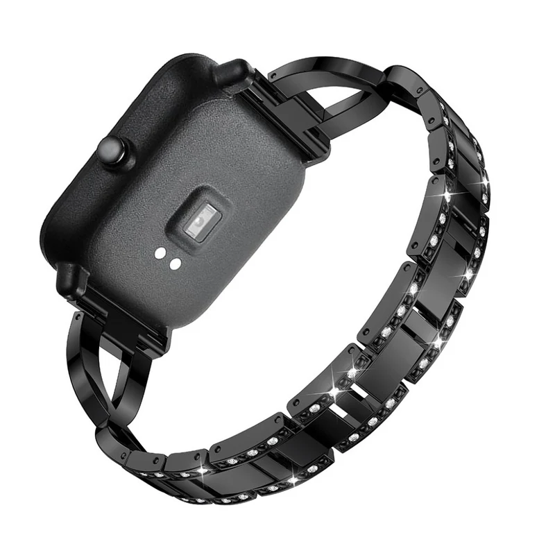 Supersauber Amazfit GTS Metall und Strass armband