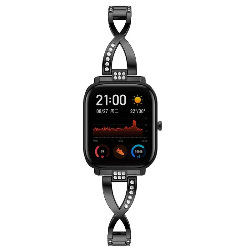 Supersauber Amazfit GTS Metall und Strass armband