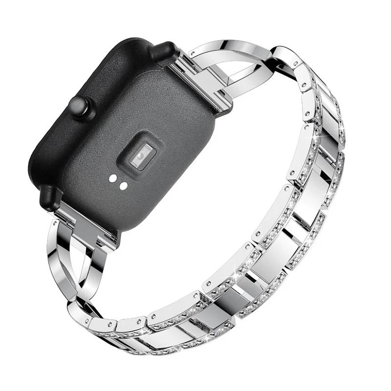 Supersauber Amazfit GTS Metall und Strass armband
