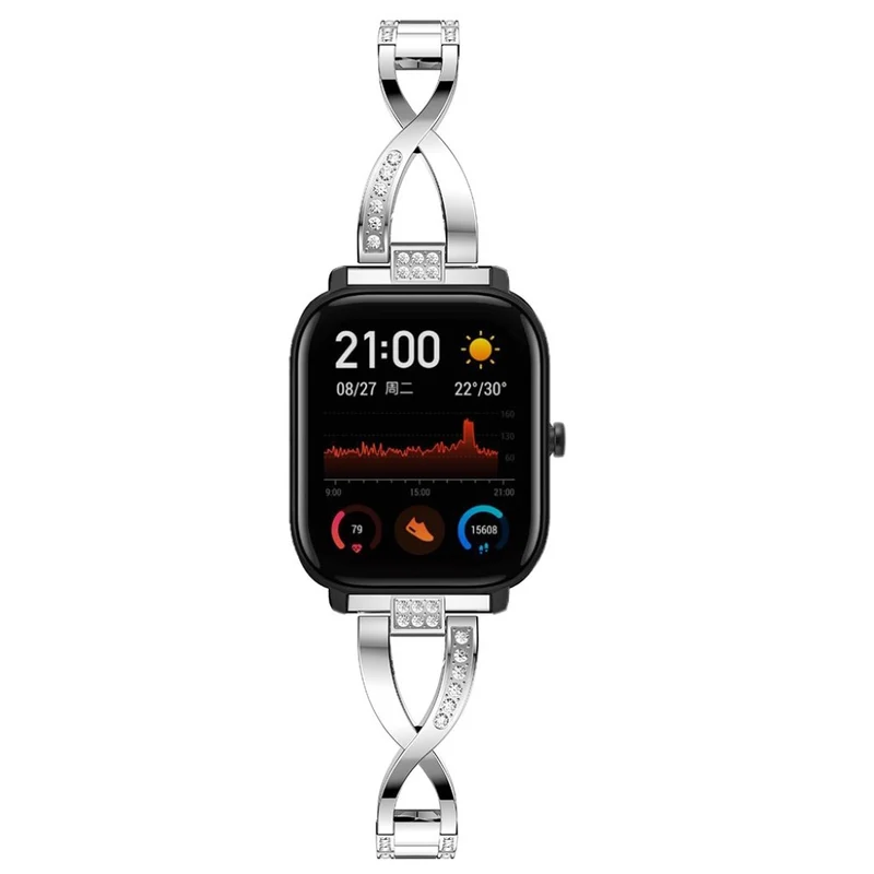 Supersauber Amazfit GTS Metall und Strass armband