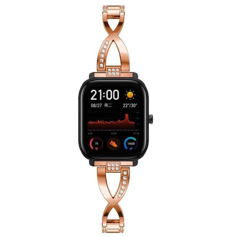 Supersauber Amazfit GTS Metall und Strass armband