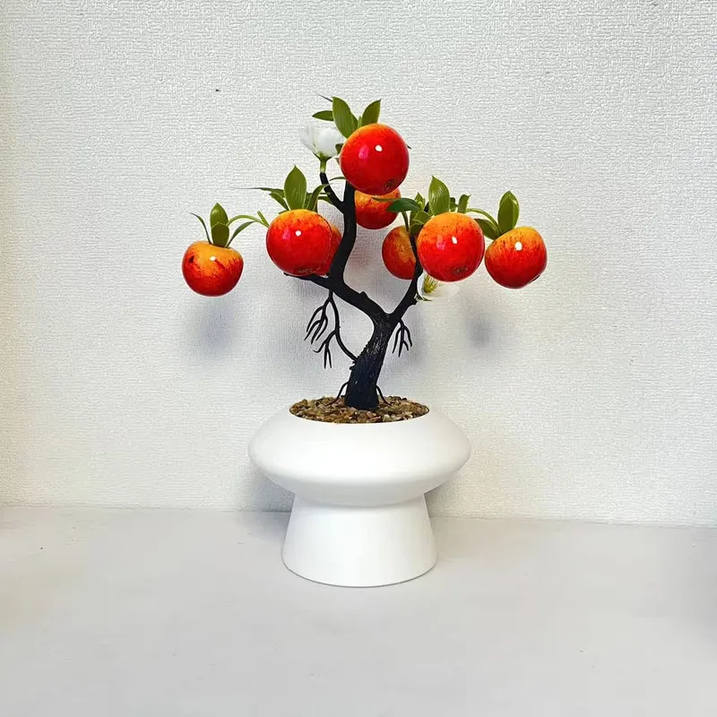 Dekorativer Zitronenbaum Arrangement