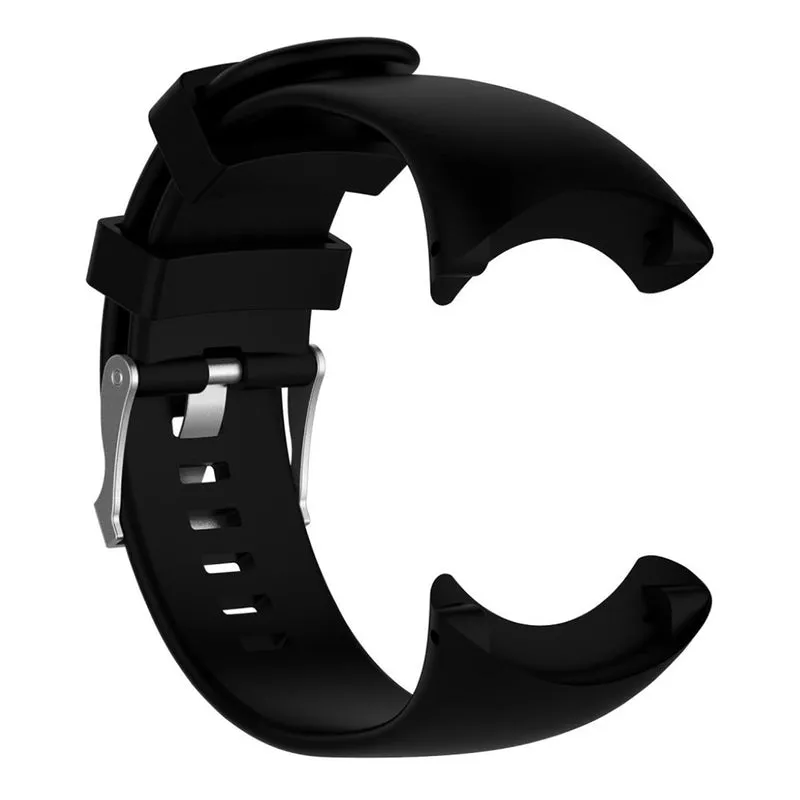 Haltbar Suunto Core Alu Black Silikon / TPU armband
