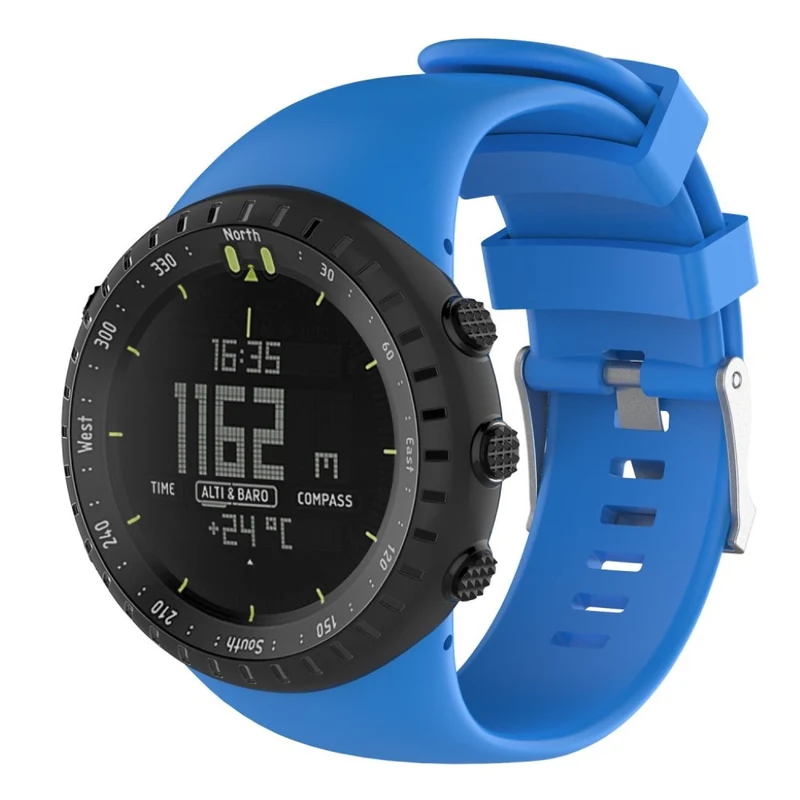 Haltbar Suunto Core Alu Black Silikon / TPU armband