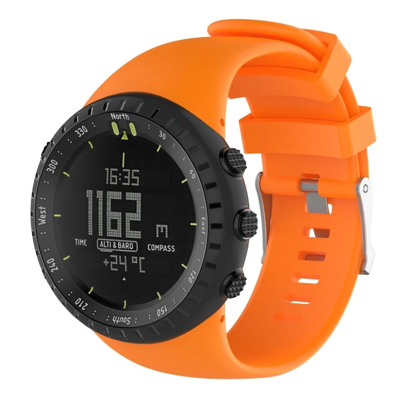 Haltbar Suunto Core Alu Black Silikon / TPU armband