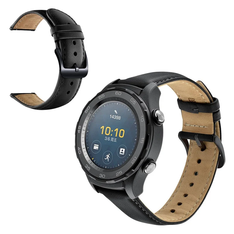 Unglaublich angenehm Huawei Watch 2 Echtes Leder armband