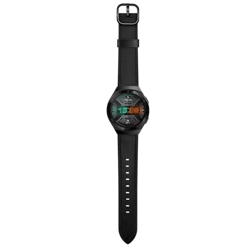 Bequem Huawei Watch GT 2e Echtes Leder armband