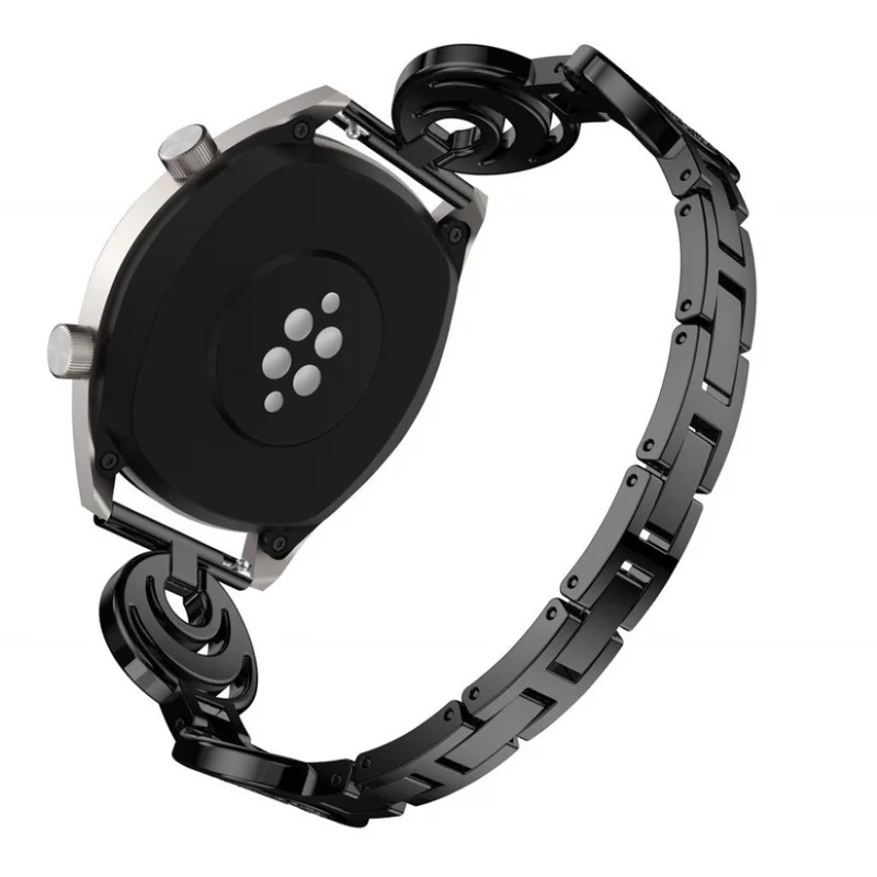 Megastark Huawei Watch GT 2 46mm Metall und Strass armband