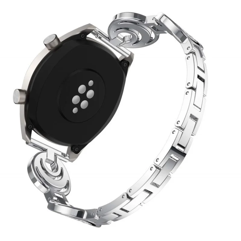 Megastark Huawei Watch GT 2 46mm Metall und Strass armband