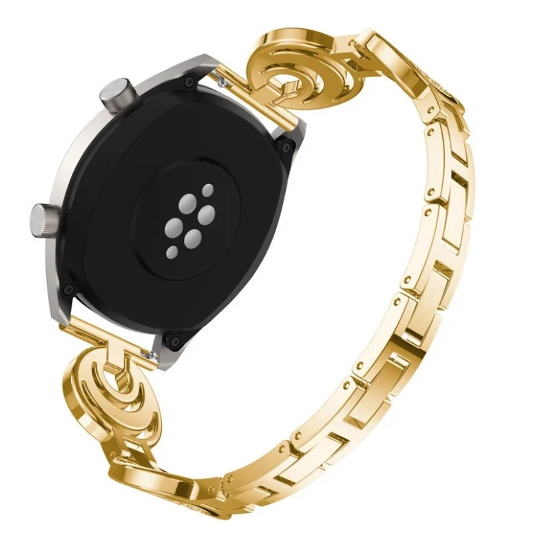 Megastark Huawei Watch GT 2 46mm Metall und Strass armband