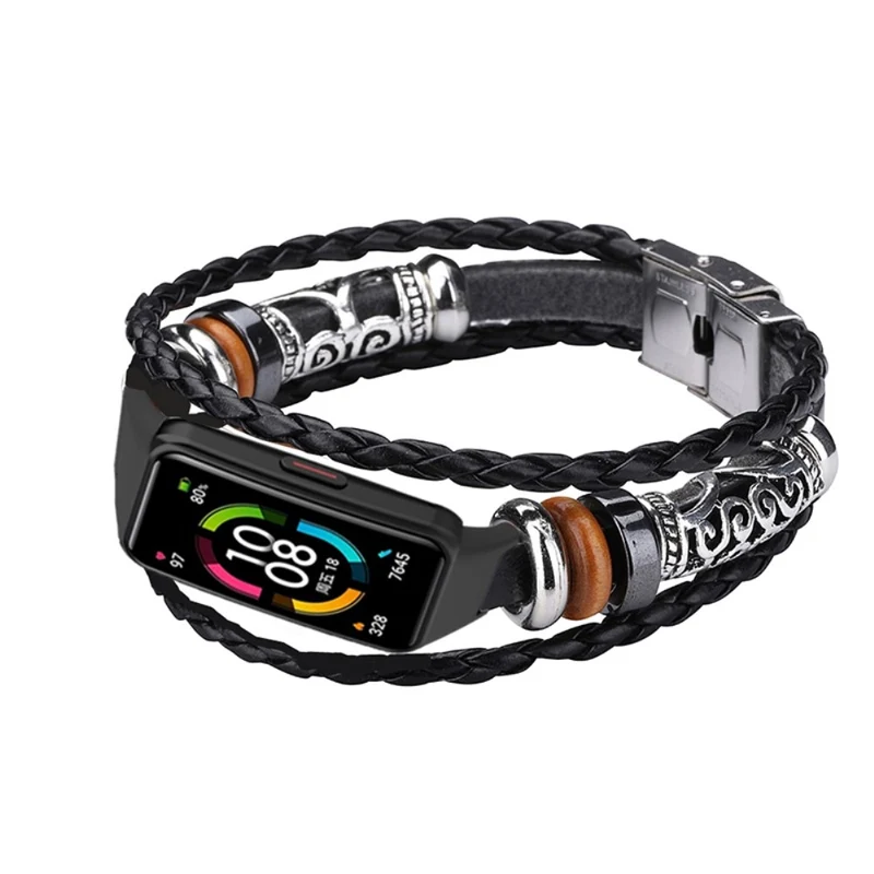 Super sympathisch Universell Metall und Kunstleder armband