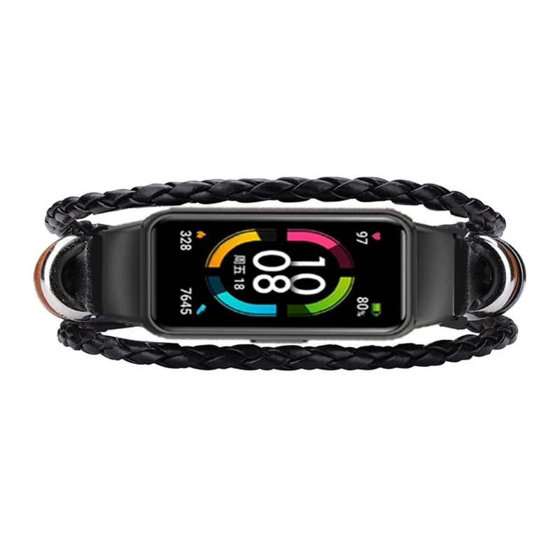 Super sympathisch Universell Metall und Kunstleder armband