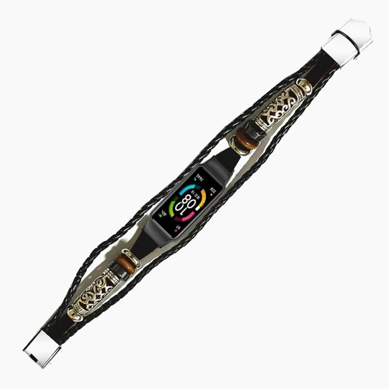 Super sympathisch Universell Metall und Kunstleder armband