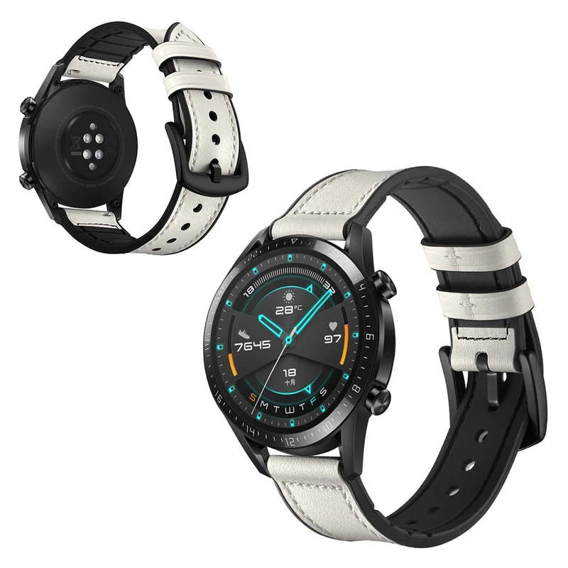 Sehr modisch Huawei Watch GT 2 46mm Echtes Leder armband
