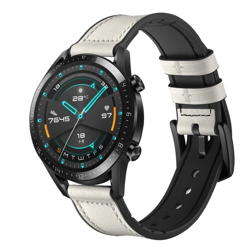 Sehr modisch Huawei Watch GT 2 46mm Echtes Leder armband