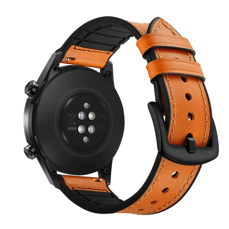 Sehr modisch Huawei Watch GT 2 46mm Echtes Leder armband