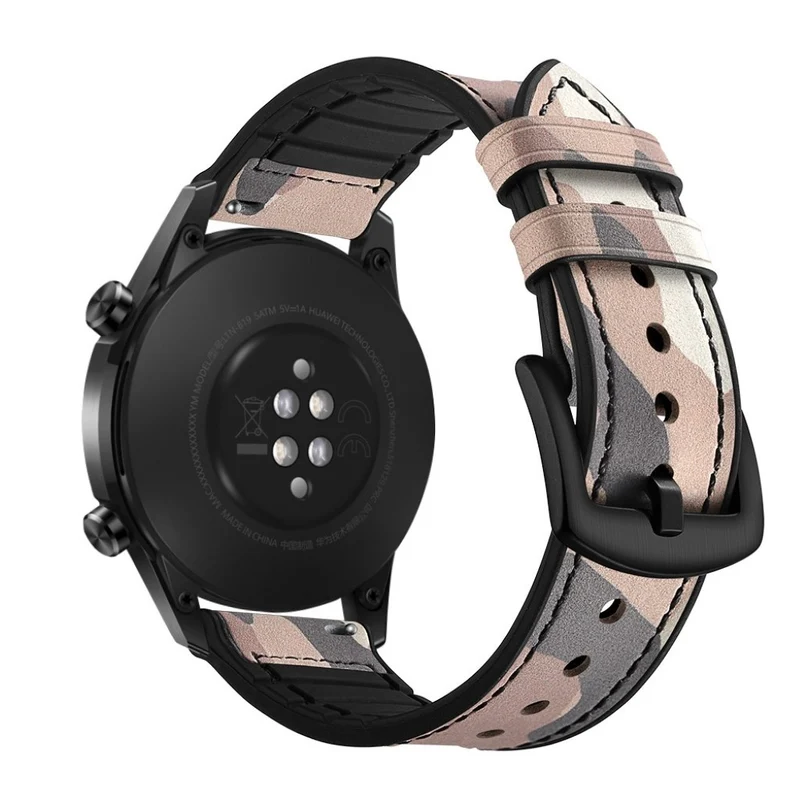 Sehr modisch Huawei Watch GT 2 46mm Echtes Leder armband
