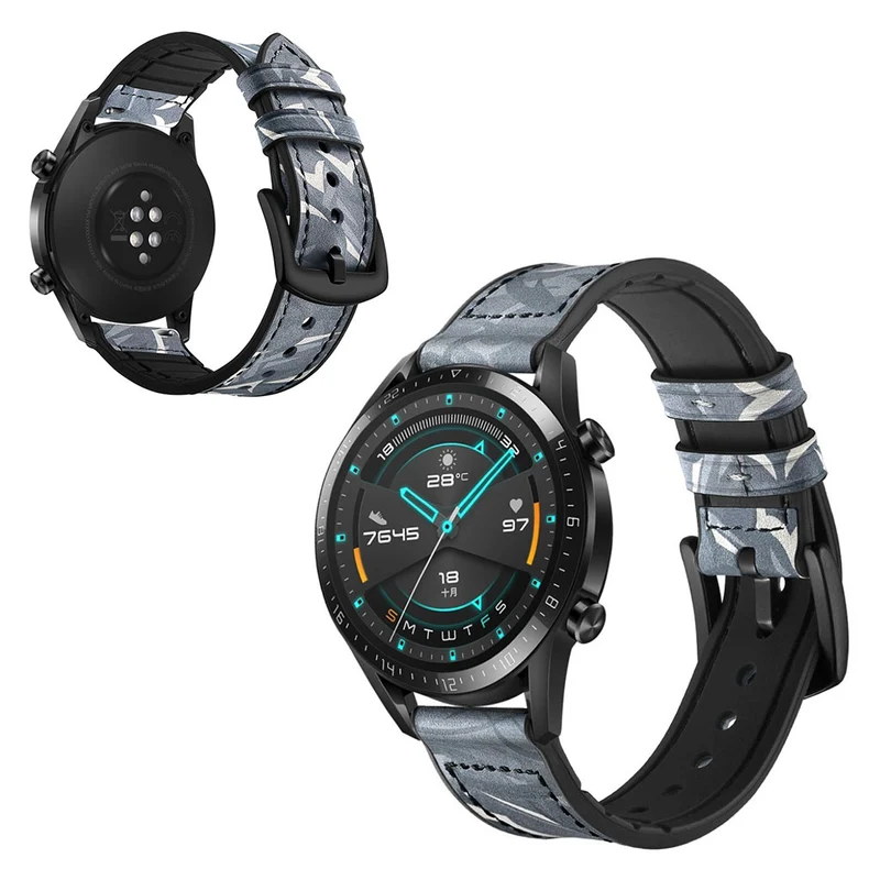 Sehr modisch Huawei Watch GT 2 46mm Echtes Leder armband