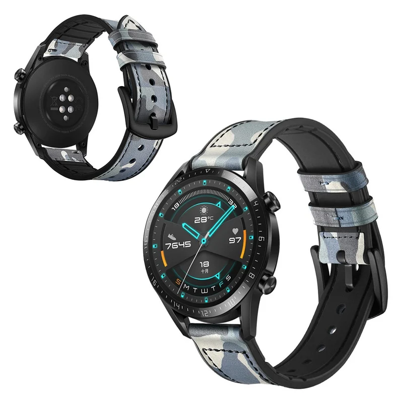 Sehr modisch Huawei Watch GT 2 46mm Echtes Leder armband