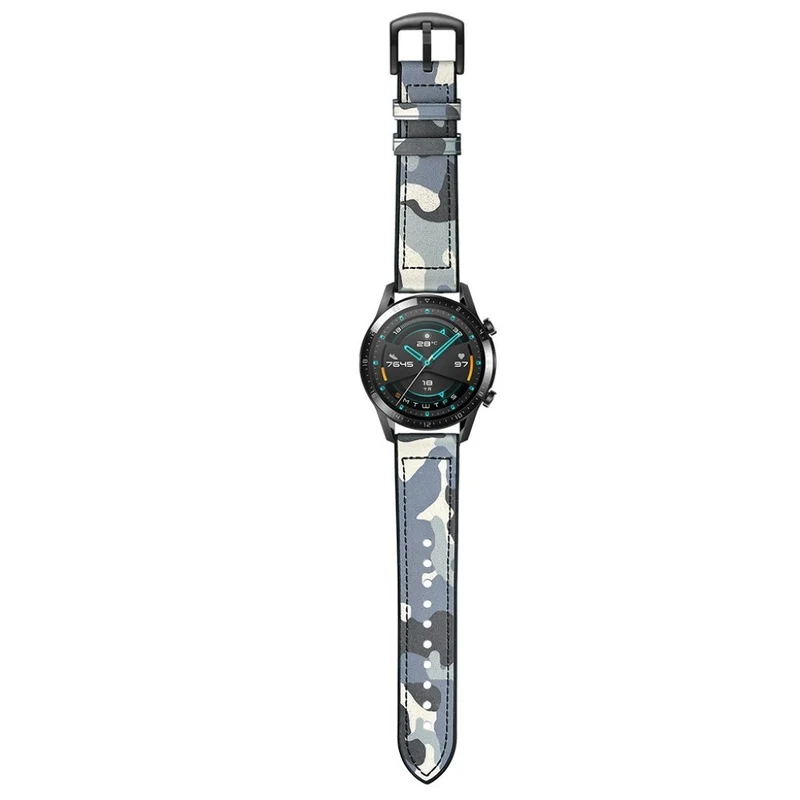 Sehr modisch Huawei Watch GT 2 46mm Echtes Leder armband