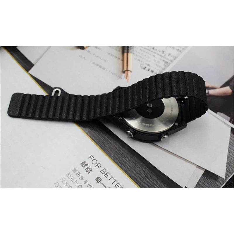 Exquisit Huawei Watch GT 2 42mm Kunstleder armband