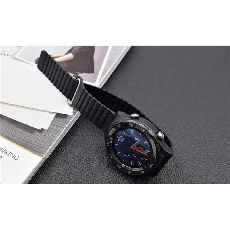 Exquisit Huawei Watch GT 2 42mm Kunstleder armband