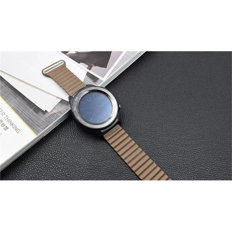 Exquisit Huawei Watch GT 2 42mm Kunstleder armband