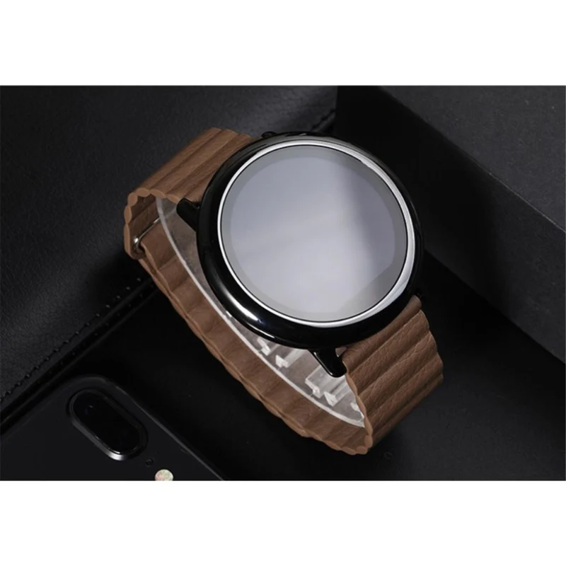 Exquisit Huawei Watch GT 2 42mm Kunstleder armband