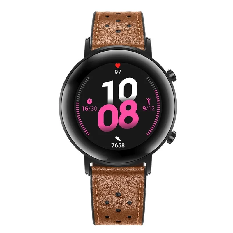 Super süß Huawei Watch GT 2 42mm Echtes Leder armband