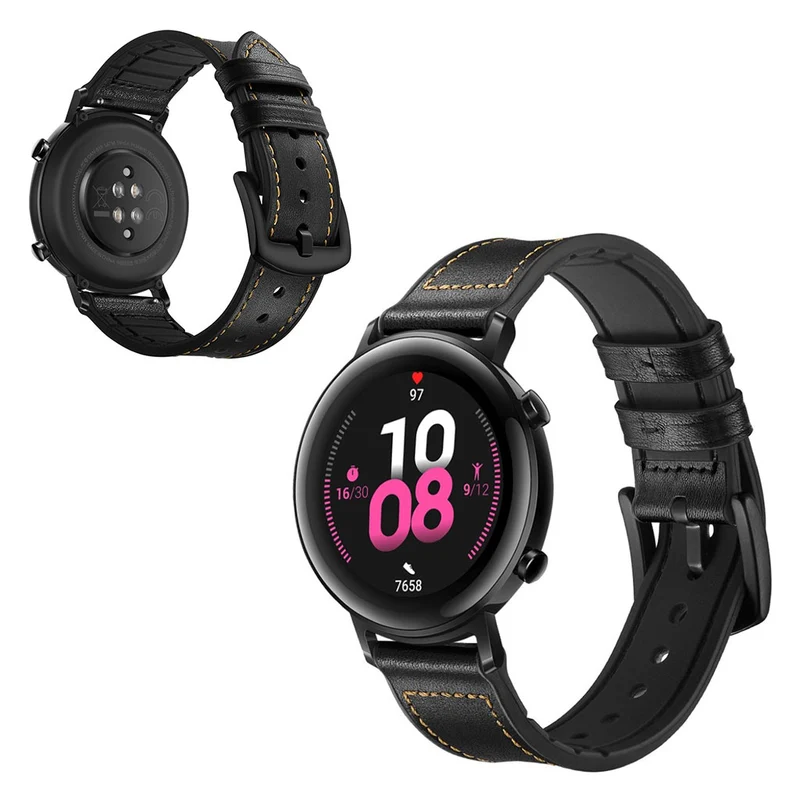 Supersauber Huawei Watch GT 2 42mm Echtes Leder armband