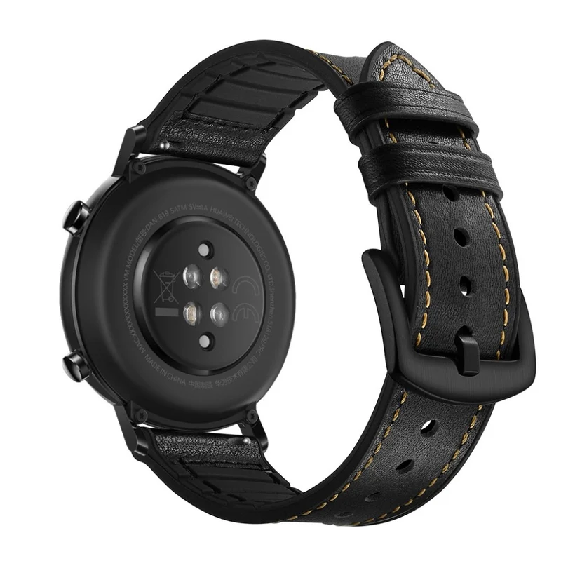 Supersauber Huawei Watch GT 2 42mm Echtes Leder armband