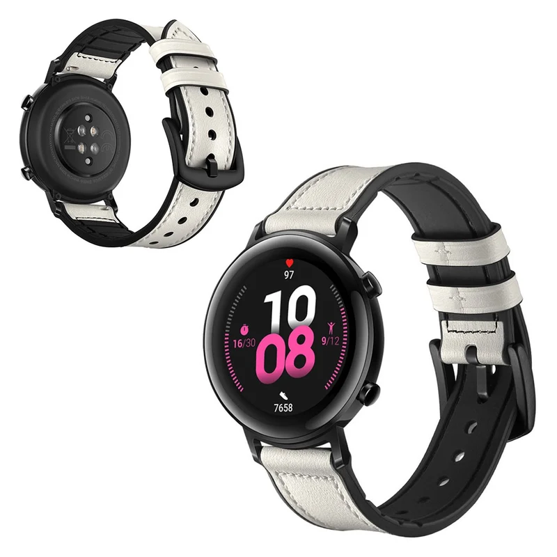 Supersauber Huawei Watch GT 2 42mm Echtes Leder armband