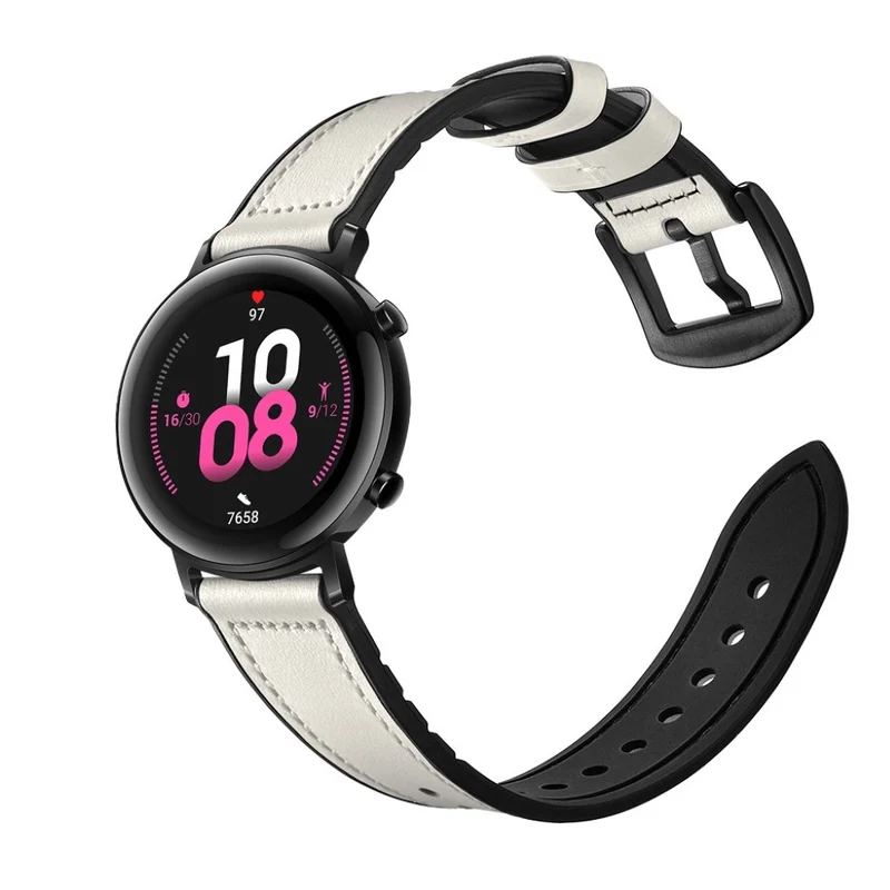 Supersauber Huawei Watch GT 2 42mm Echtes Leder armband
