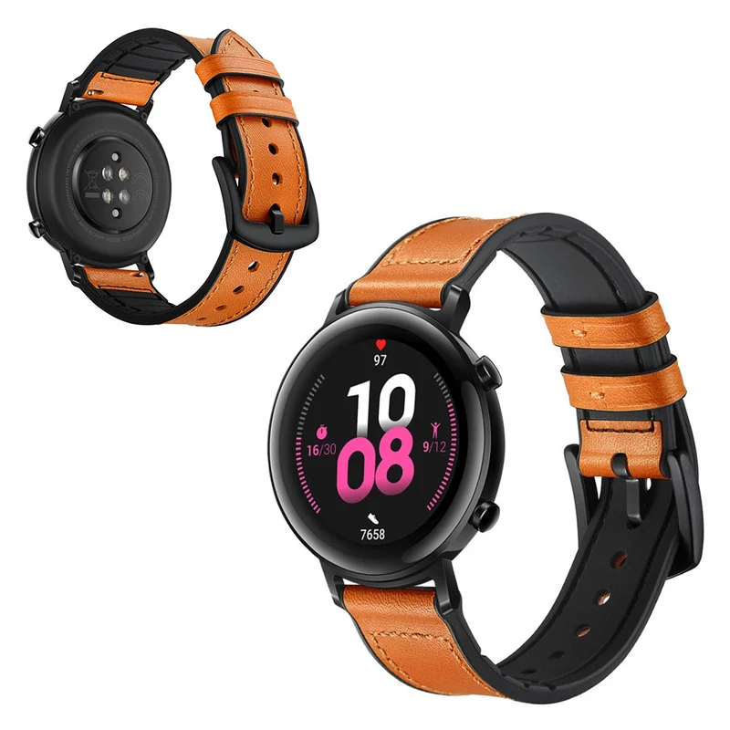 Supersauber Huawei Watch GT 2 42mm Echtes Leder armband