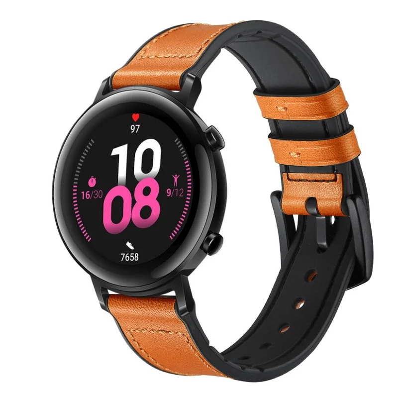 Supersauber Huawei Watch GT 2 42mm Echtes Leder armband