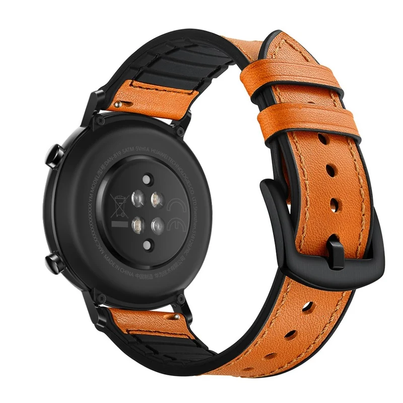 Supersauber Huawei Watch GT 2 42mm Echtes Leder armband