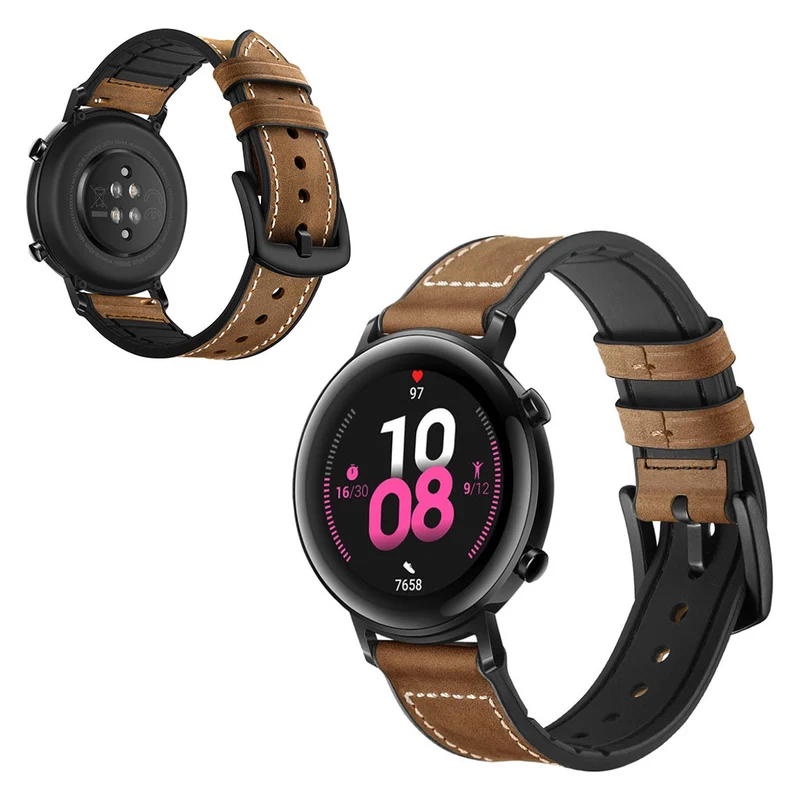 Supersauber Huawei Watch GT 2 42mm Echtes Leder armband