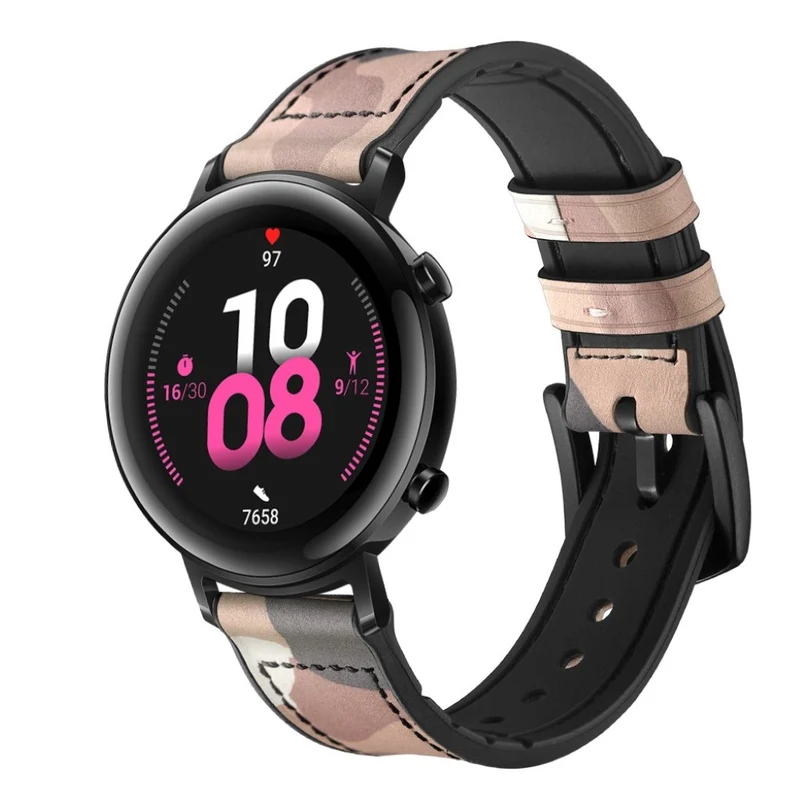 Supersauber Huawei Watch GT 2 42mm Echtes Leder armband