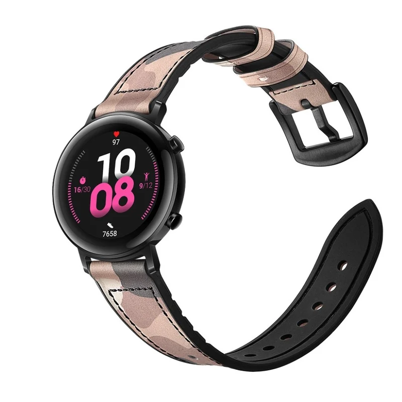 Supersauber Huawei Watch GT 2 42mm Echtes Leder armband