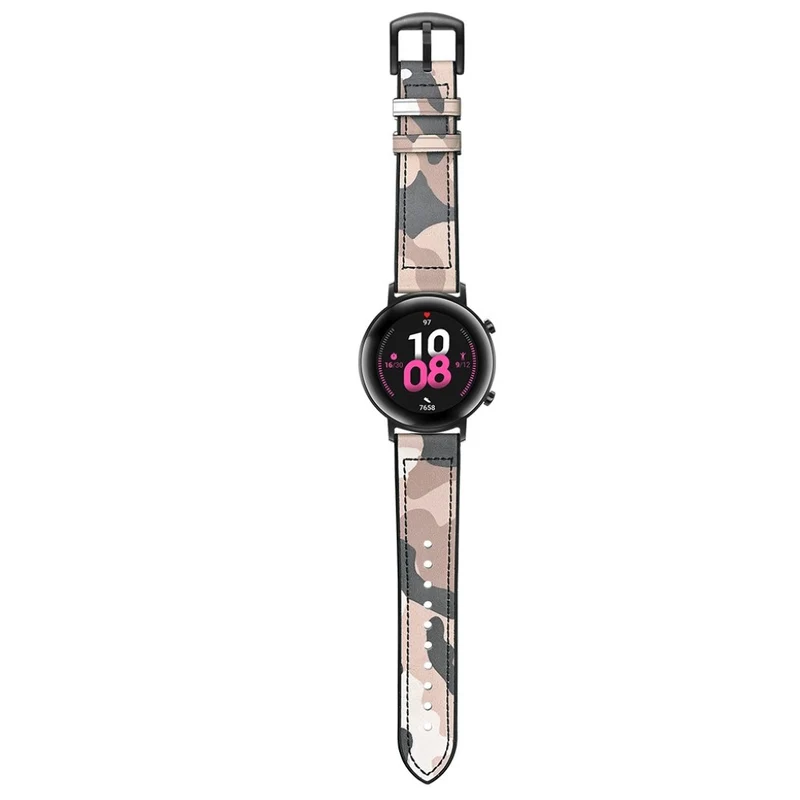 Supersauber Huawei Watch GT 2 42mm Echtes Leder armband