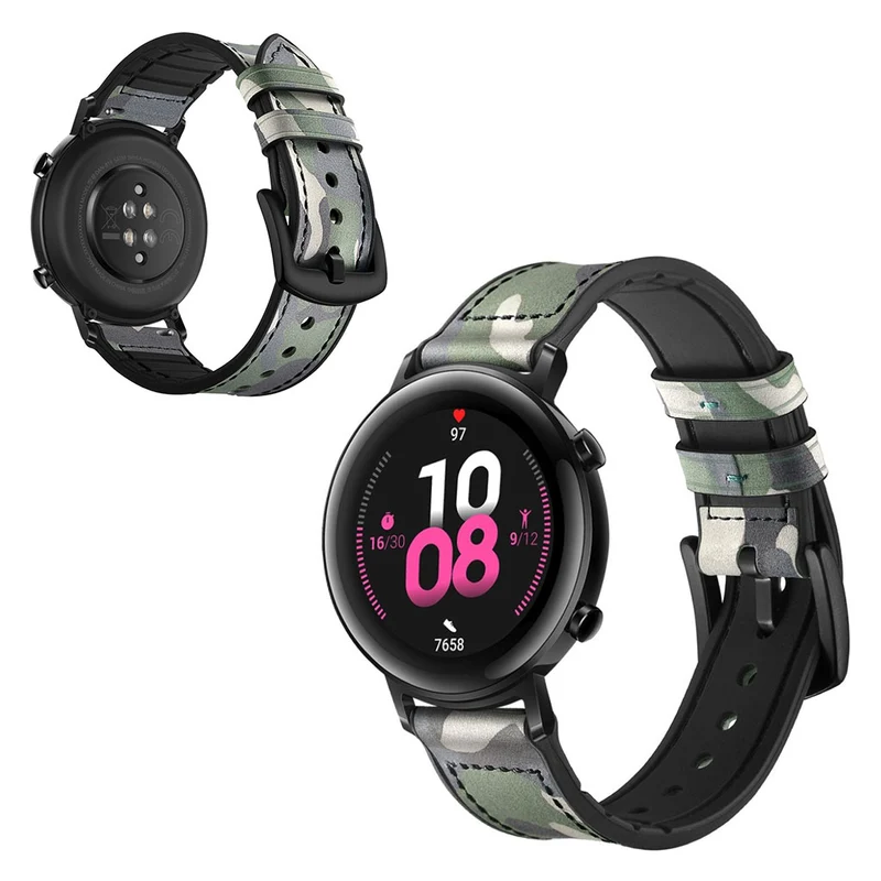 Supersauber Huawei Watch GT 2 42mm Echtes Leder armband