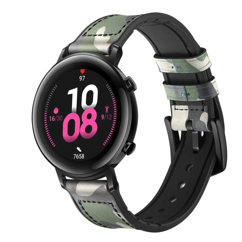 Supersauber Huawei Watch GT 2 42mm Echtes Leder armband